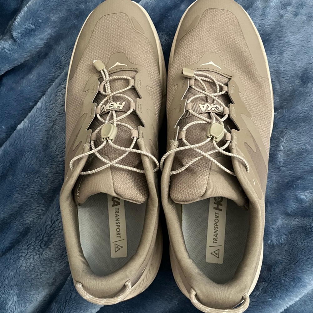 Hoka One One Men's Athletic Shoes in Taupe